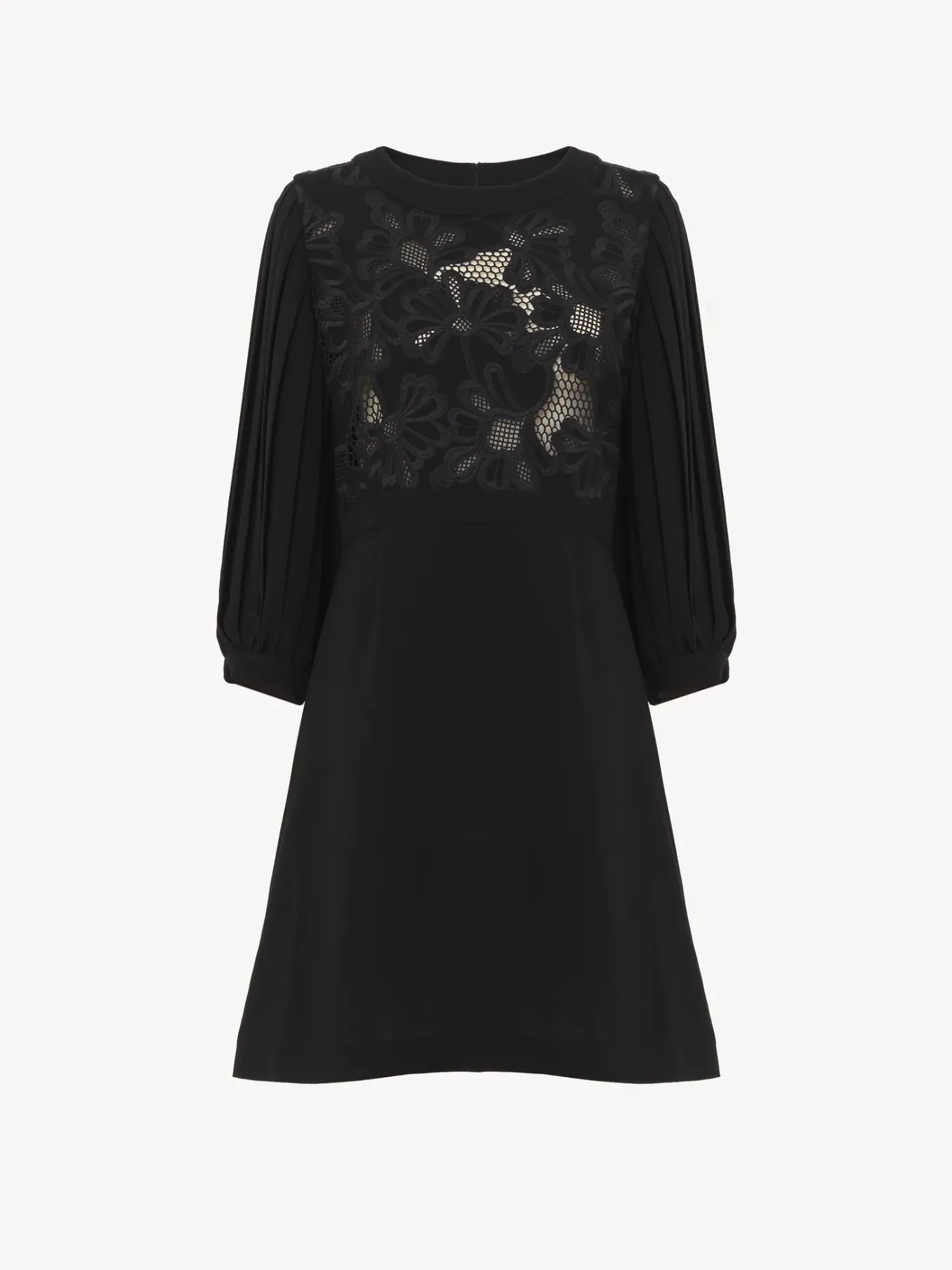 Women Chloé Guipure Mini Dress