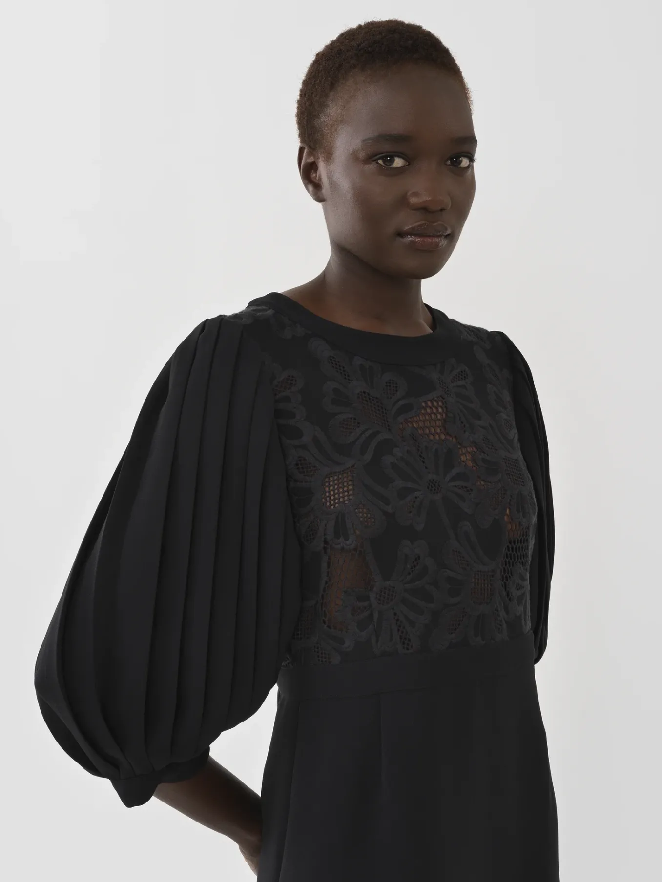 Women Chloé Guipure Mini Dress