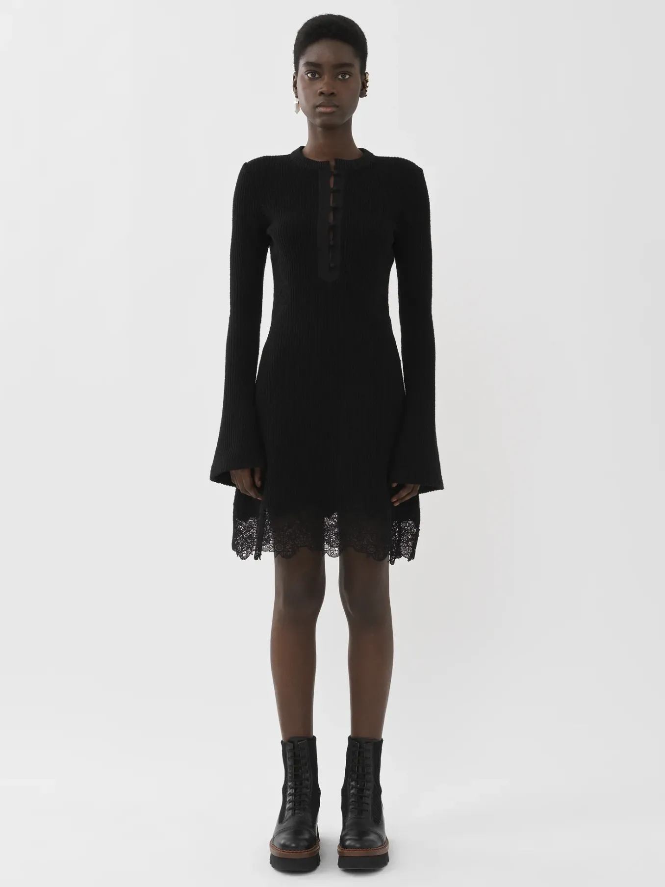Women Chloé Knitted Mini Dress