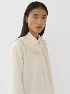 Women Chloé Lace Trimmed Shirt