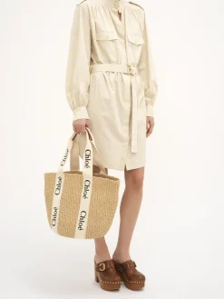 Women Chloé Large Woody Basket