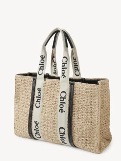 Women Chloé Large Woody Tote Bag