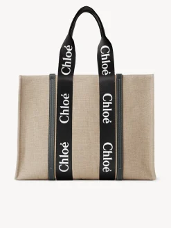 Women Chloé Large Woody Tote Bag