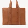 Women Chloé Large Woody Tote Bag