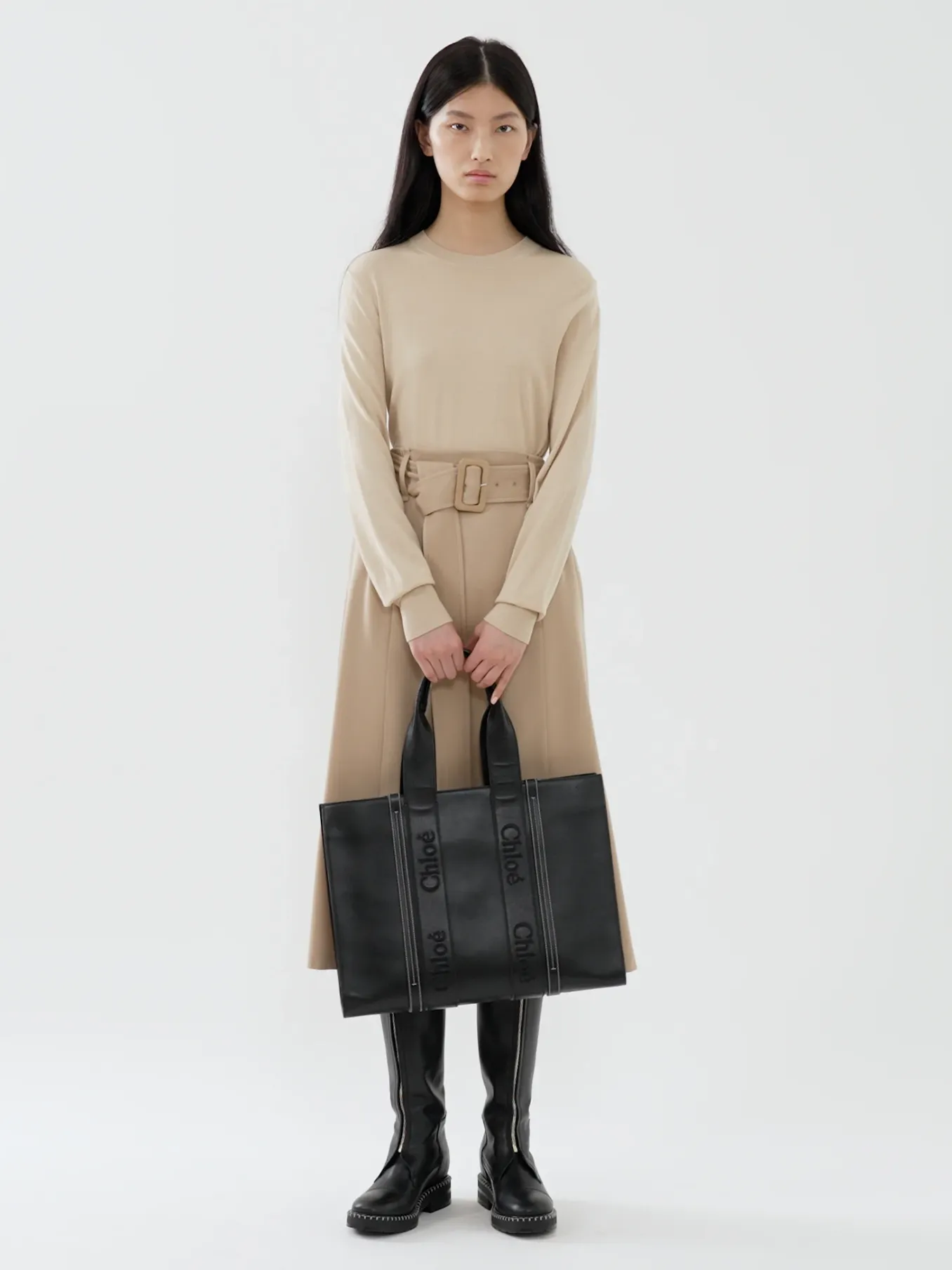 Women Chloé Large Woody Tote Bag