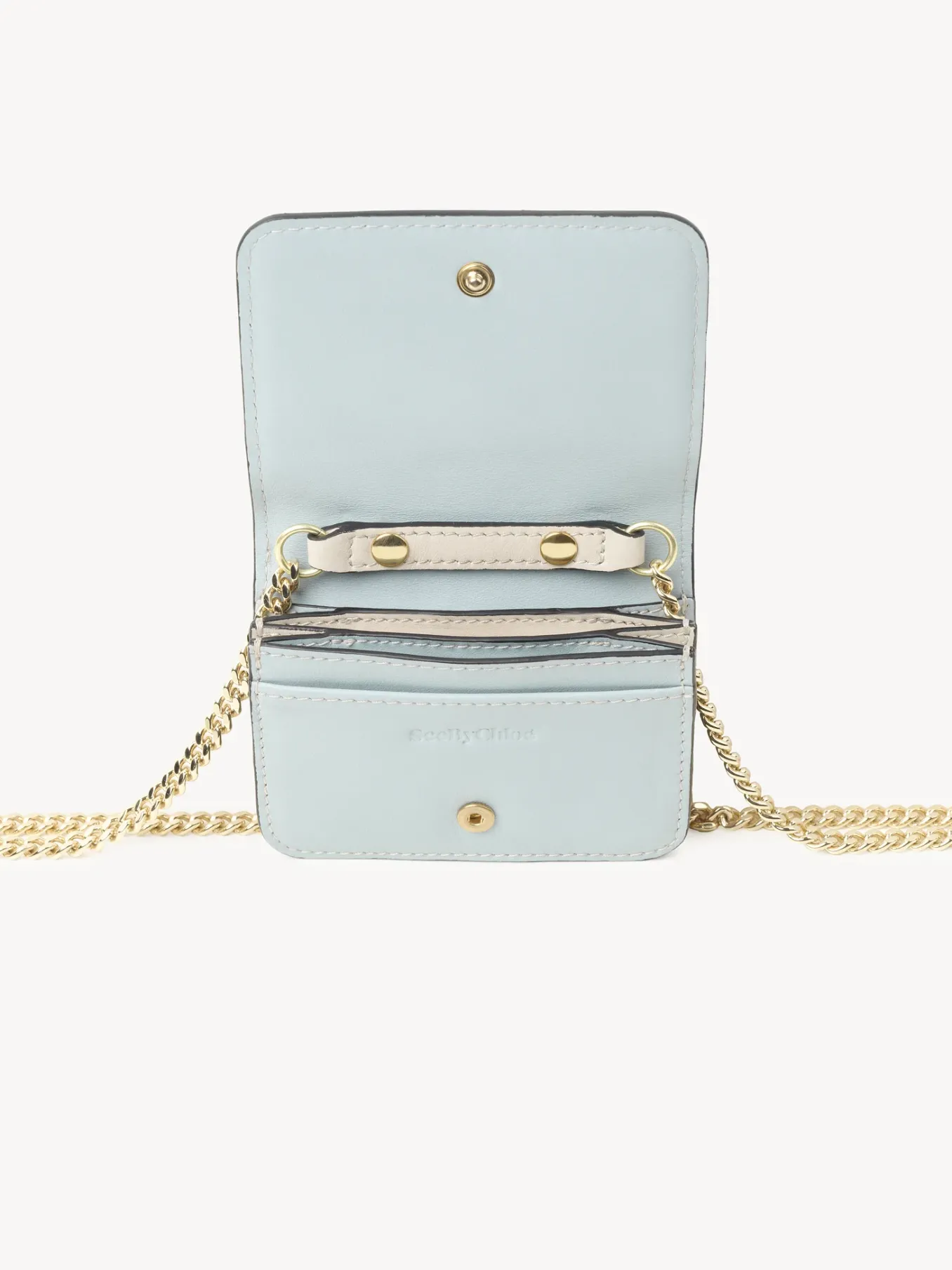 Women Chloé Layers Business Card Holder
