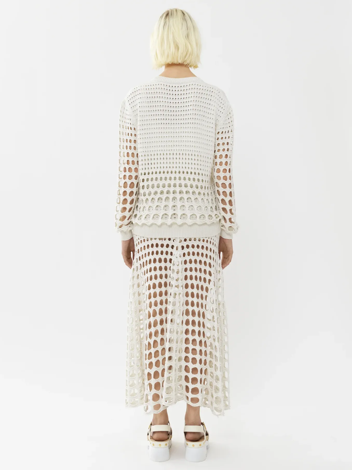 Women Chloé Long Flared Skirt