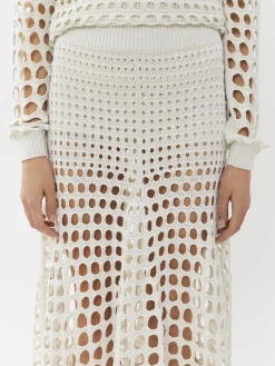 Women Chloé Long Flared Skirt
