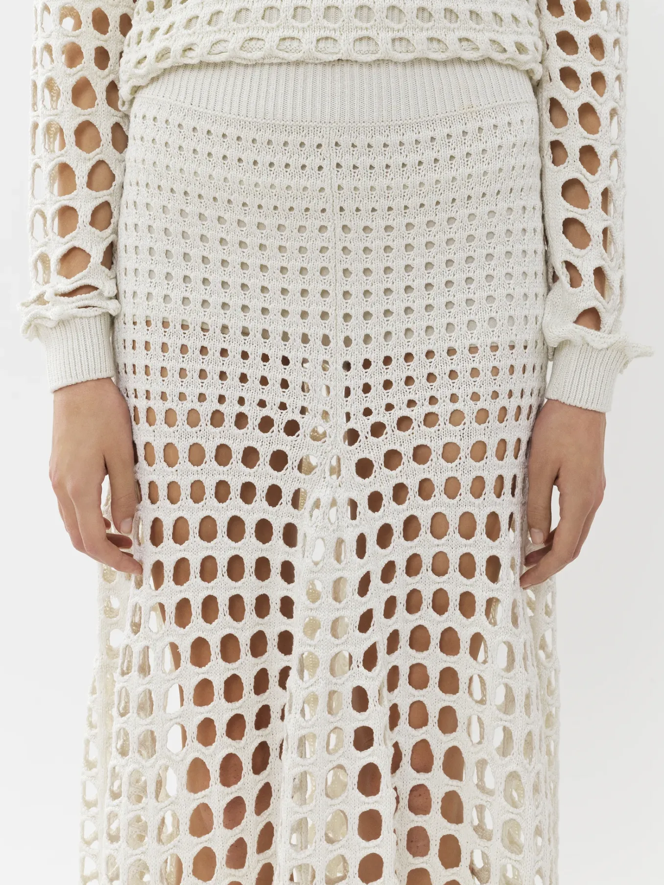 Women Chloé Long Flared Skirt