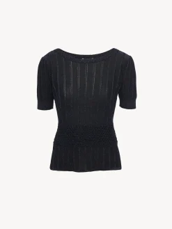 Women Chloé Lurex Knit Top