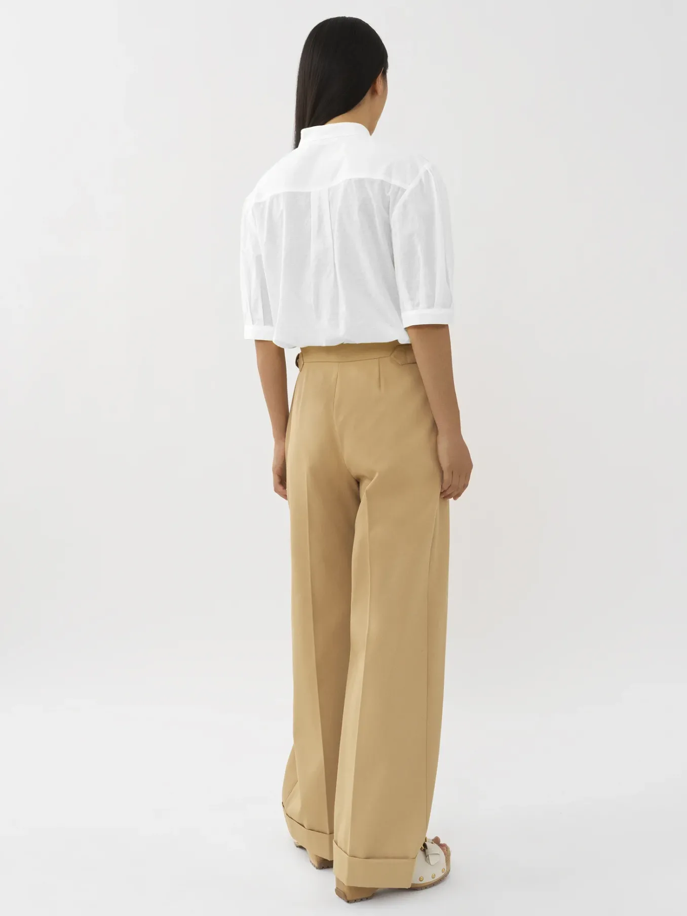 Women Chloé Mao Collar Top