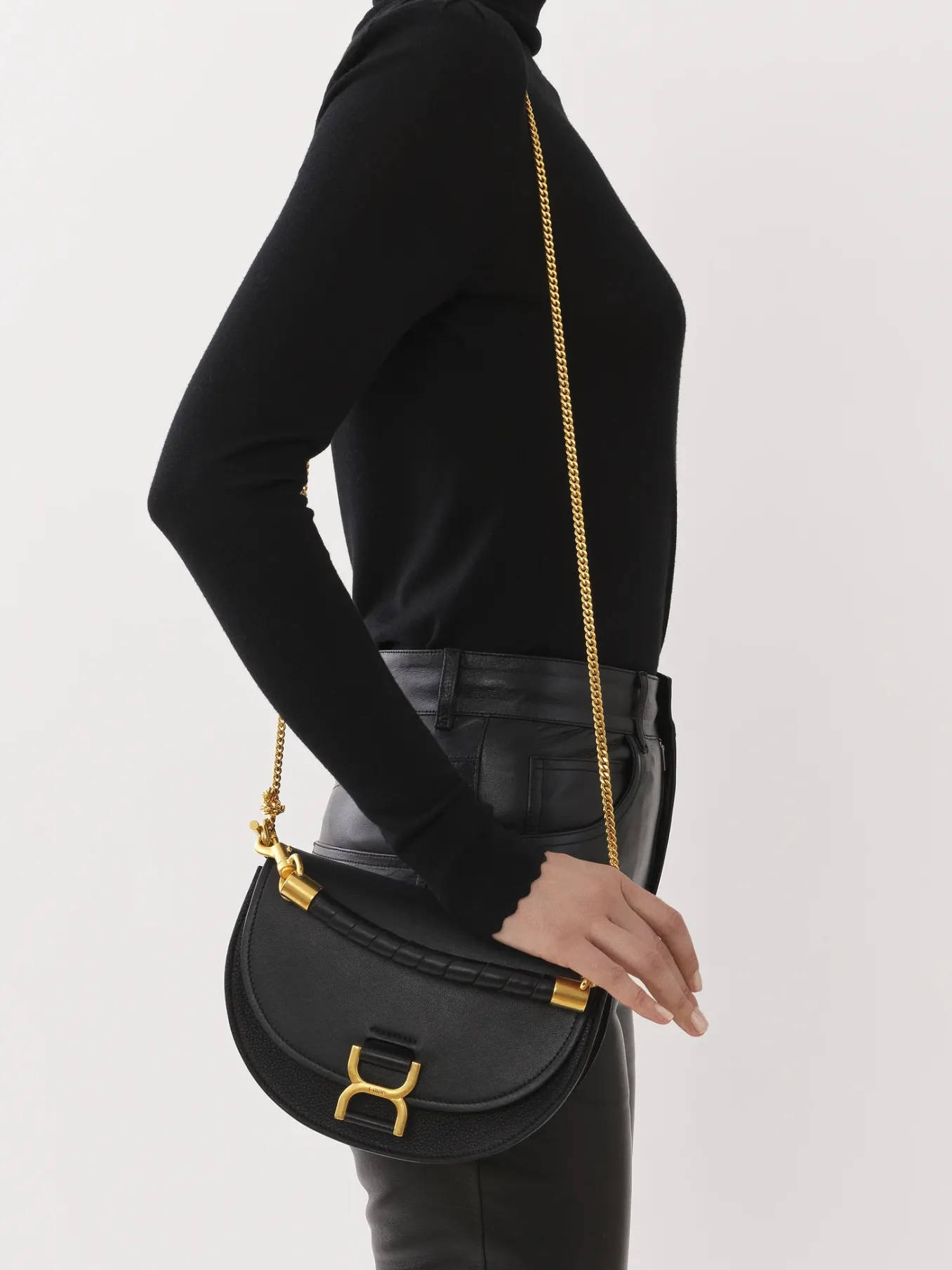 Women Chloé Marcie Chain Flap Bag