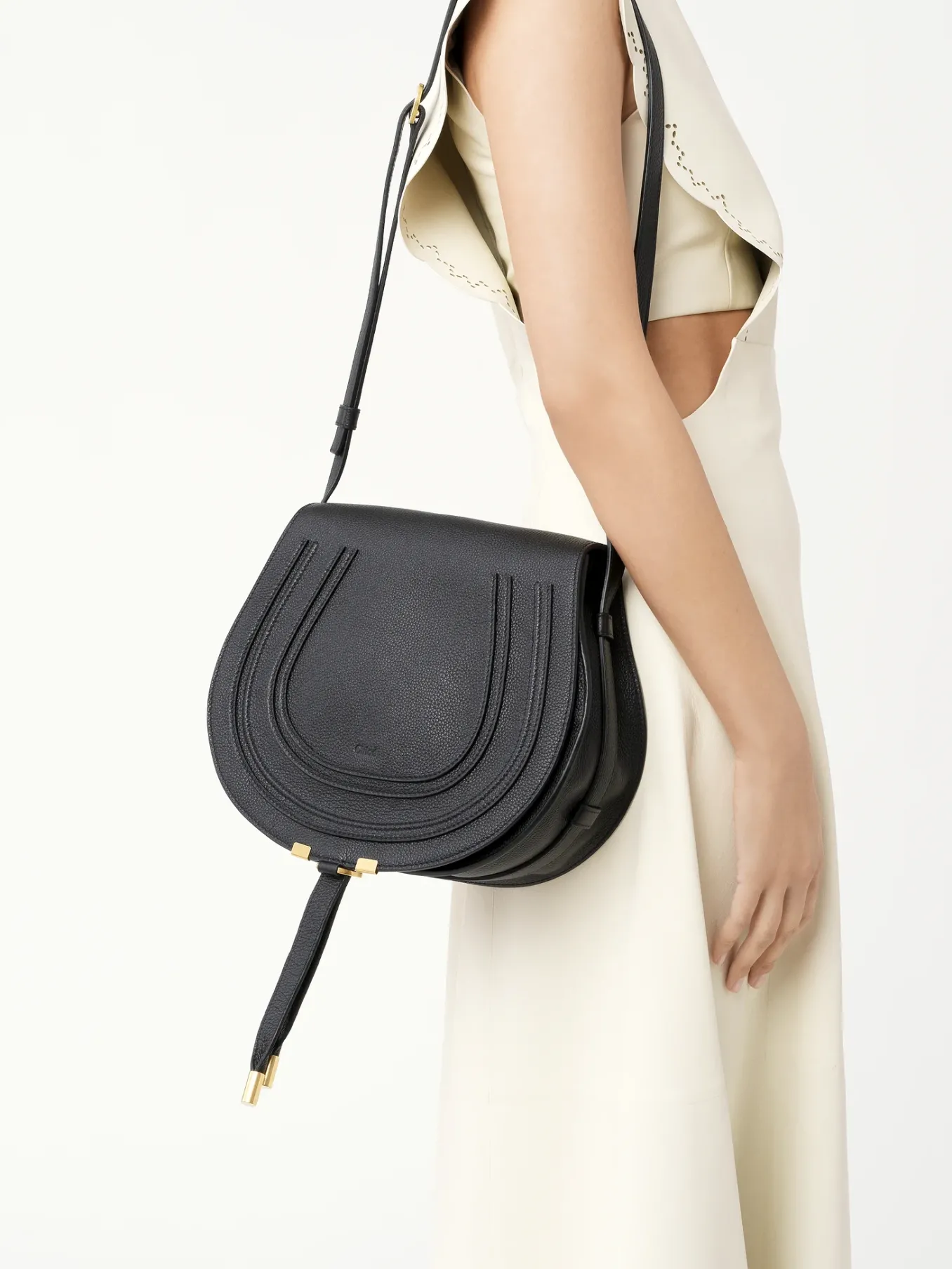 Women Chloé Marcie Medium Saddle Bag