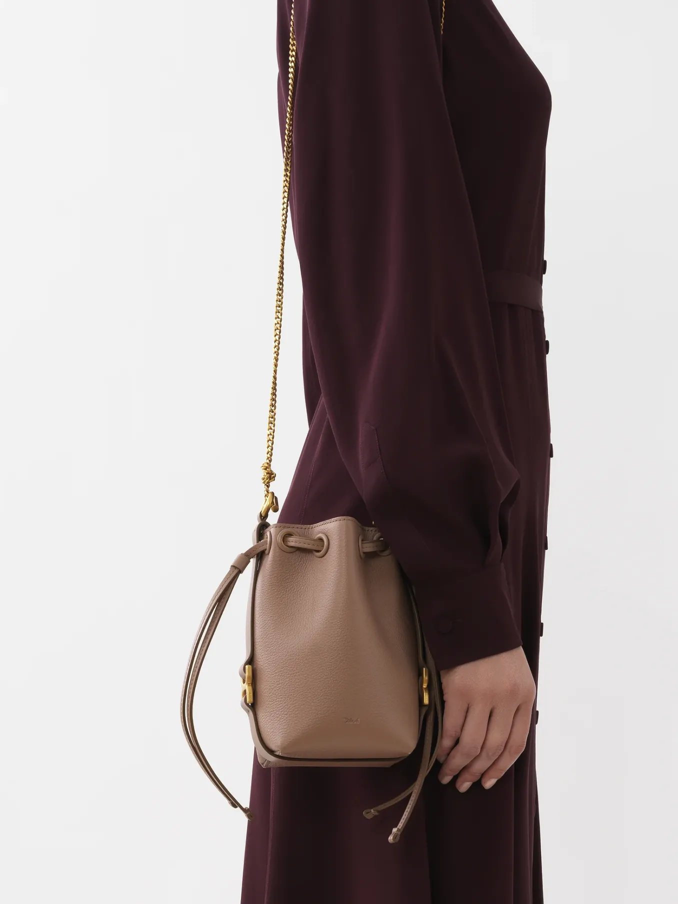 Women Chloé Marcie Micro Bucket