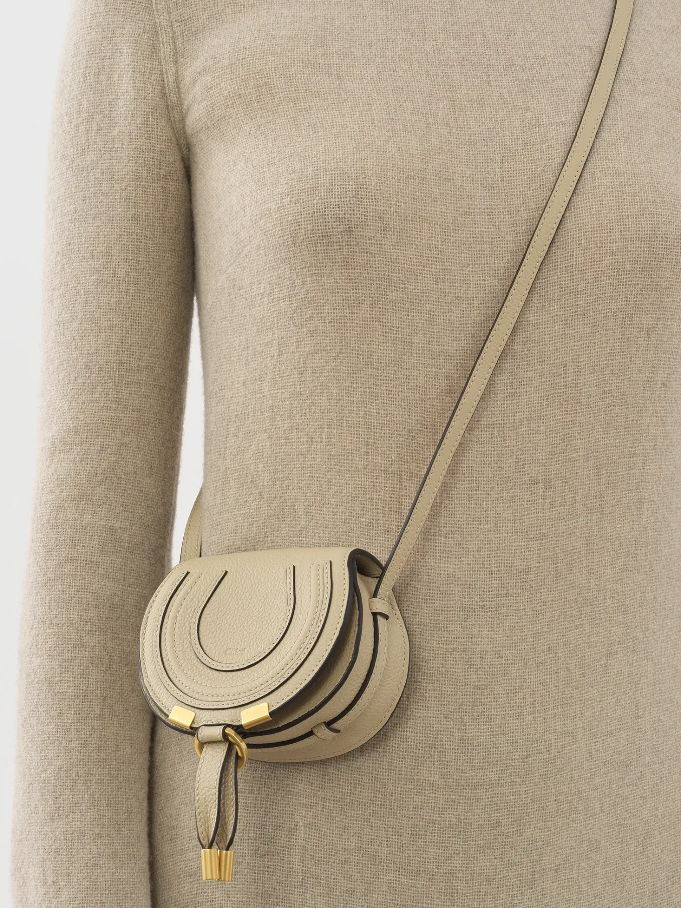 Women Chloé Marcie Nano Saddle Bag