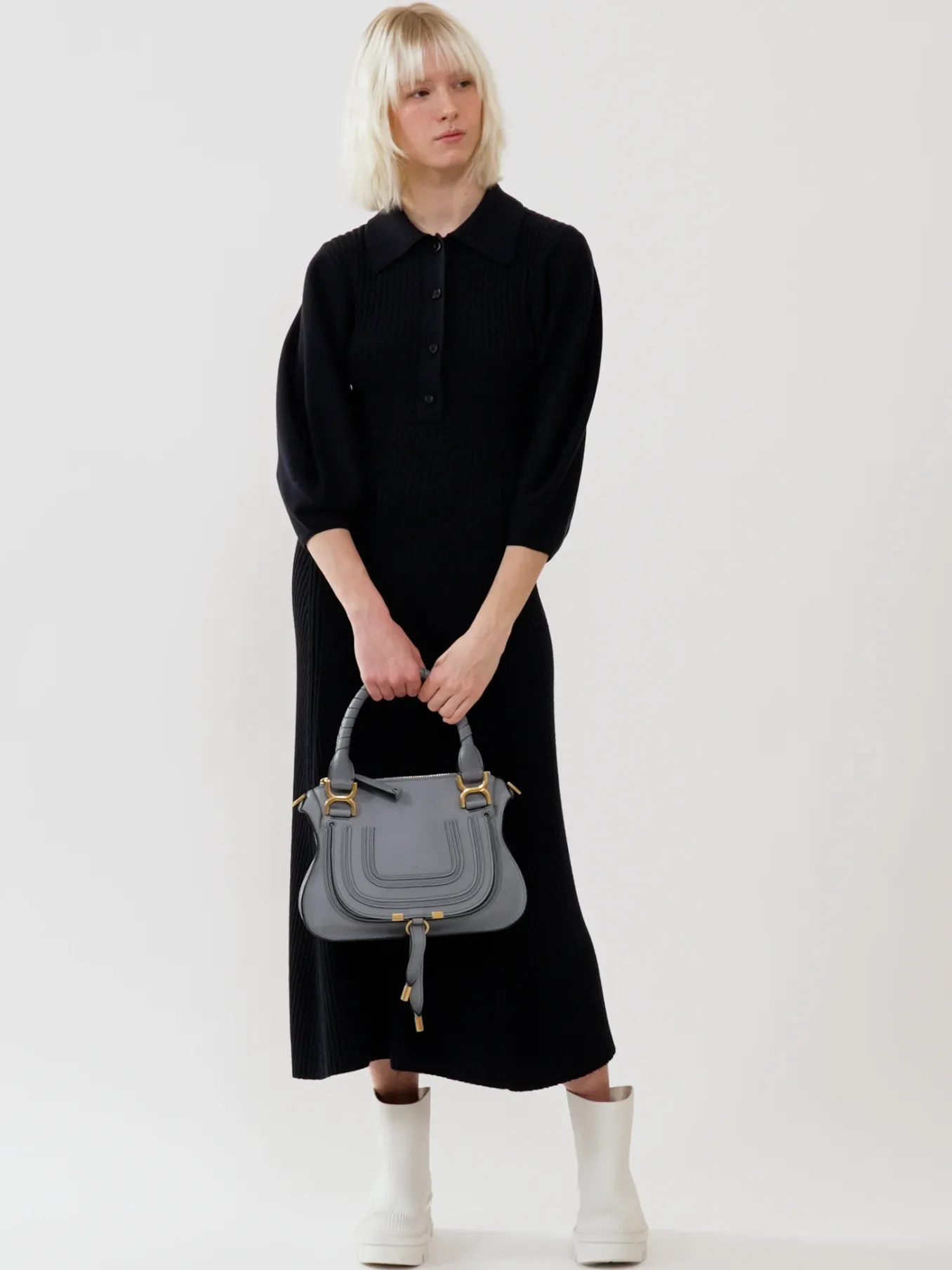 Women Chloé Marcie Small Double Carry Bag
