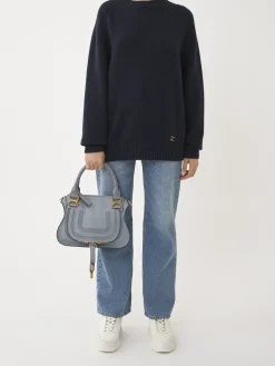 Women Chloé Marcie Small Double Carry Bag