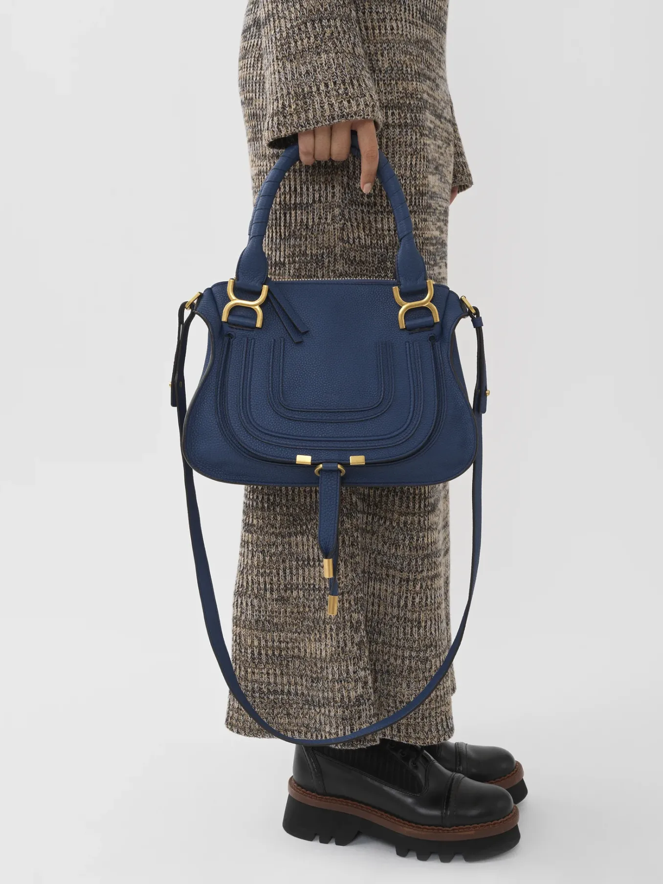 Women Chloé Marcie Small Double Carry Bag
