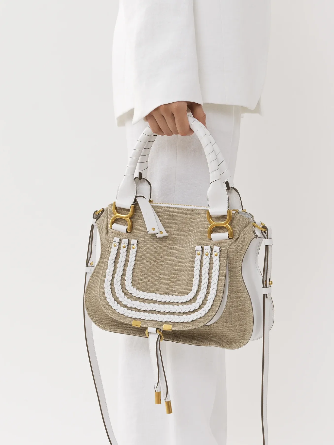 Women Chloé Marcie Small Double Carry Bag
