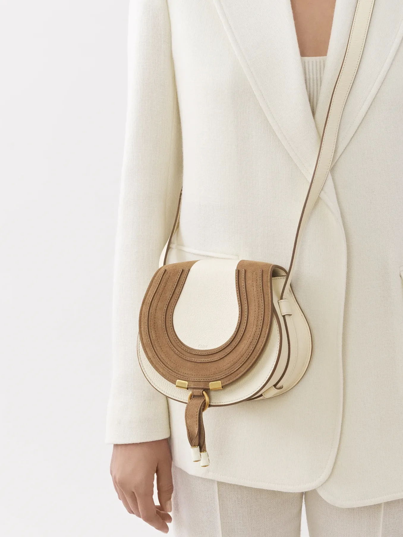 Women Chloé Marcie Small Saddle Bag