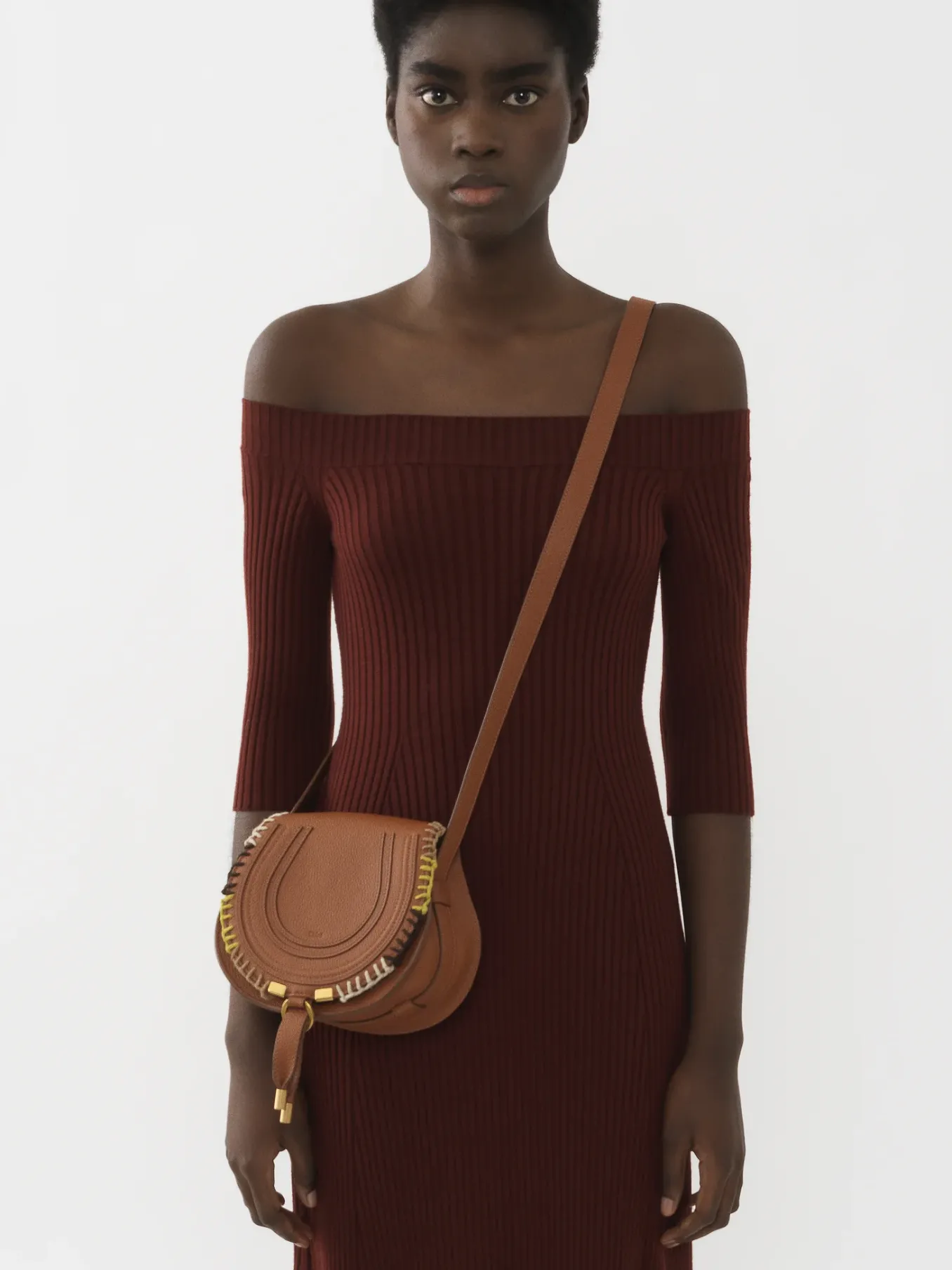 Women Chloé Marcie Small Saddle Bag