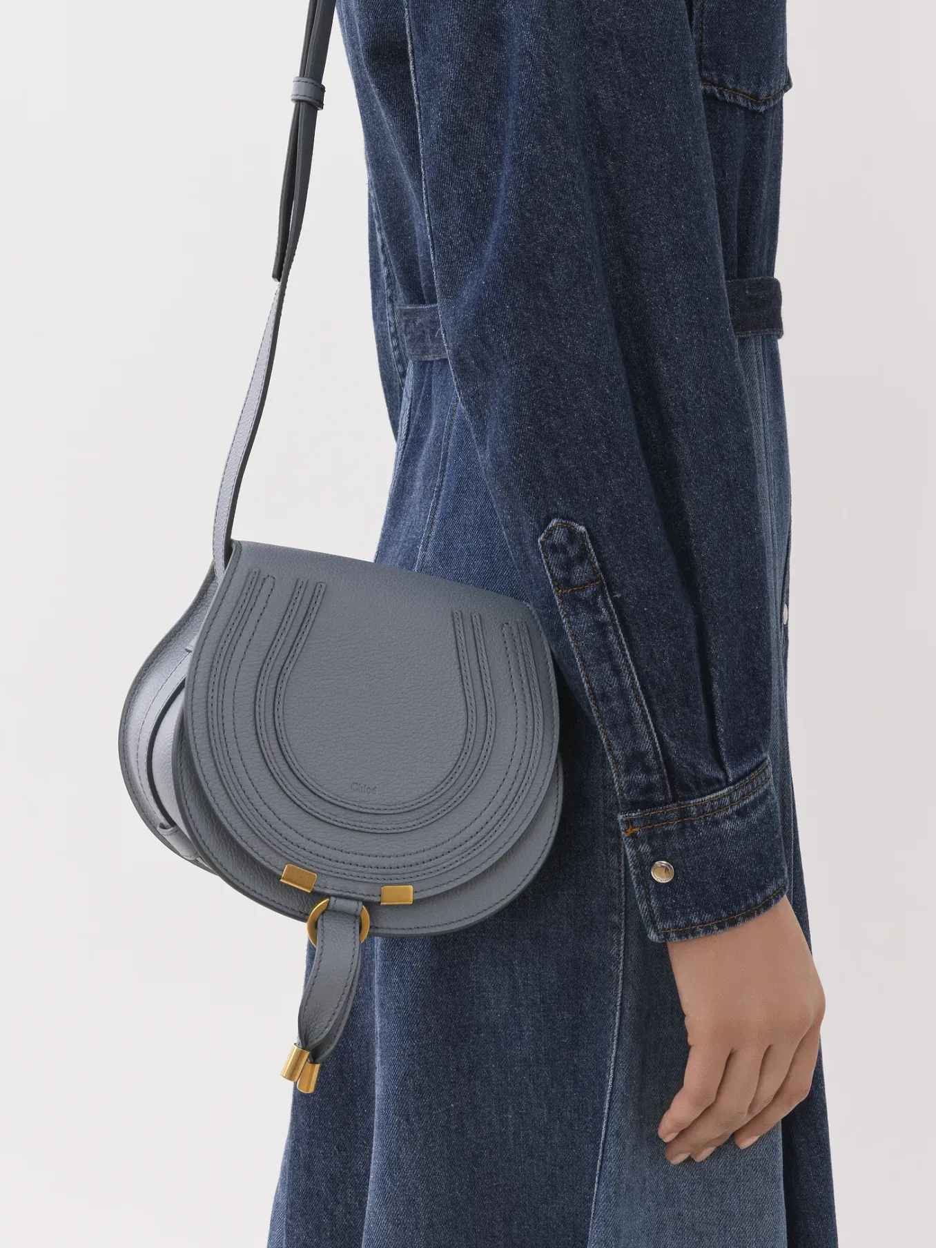 Women Chloé Marcie Small Saddle Bag