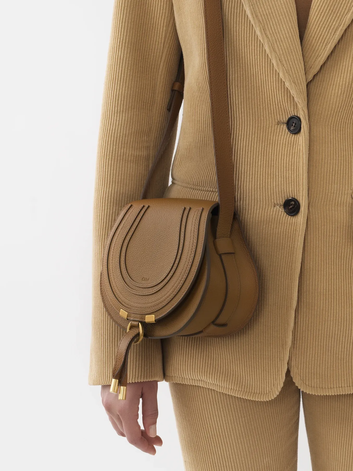 Women Chloé Marcie Small Saddle Bag