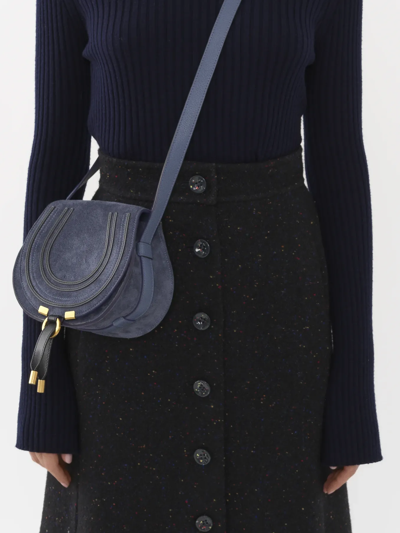 Women Chloé Marcie Small Saddle Bag