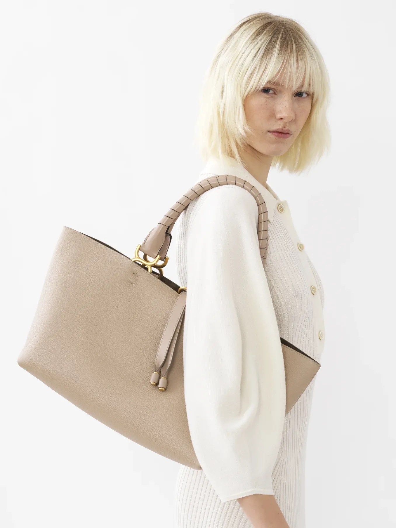 Women Chloé Marcie Small Tote Bag