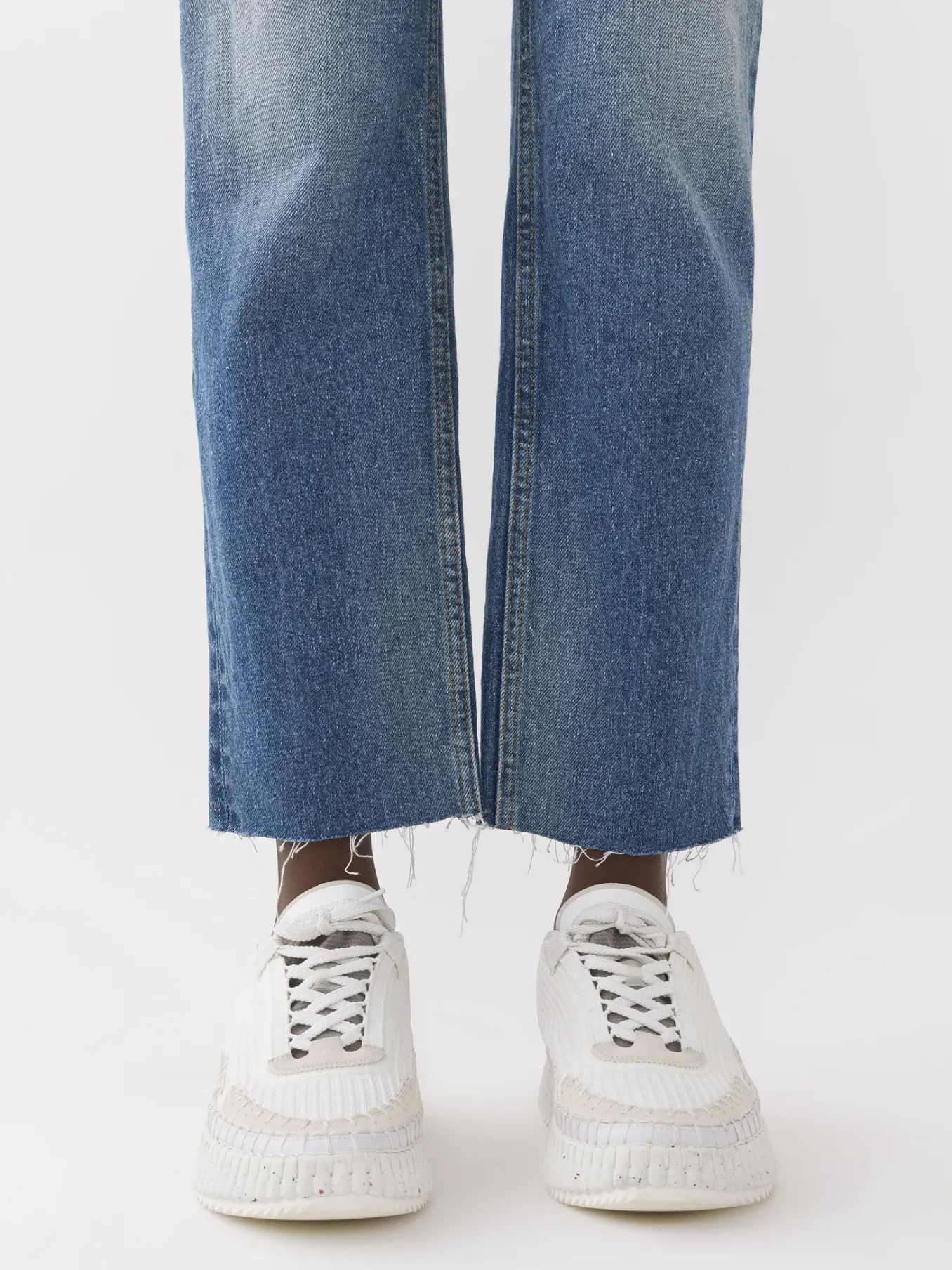 Women Chloé Masaya Cropped Straight Jeans