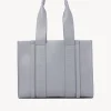 Women Chloé Medium Woody Tote Bag
