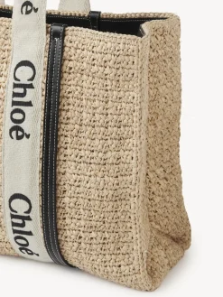 Women Chloé Medium Woody Tote Bag
