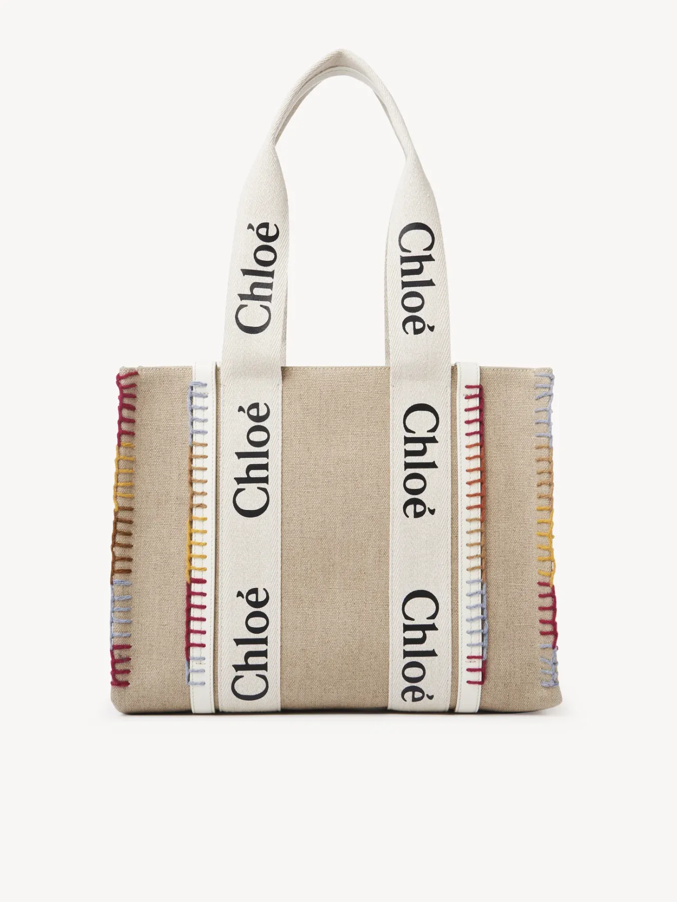 Women Chloé Medium Woody Tote Bag