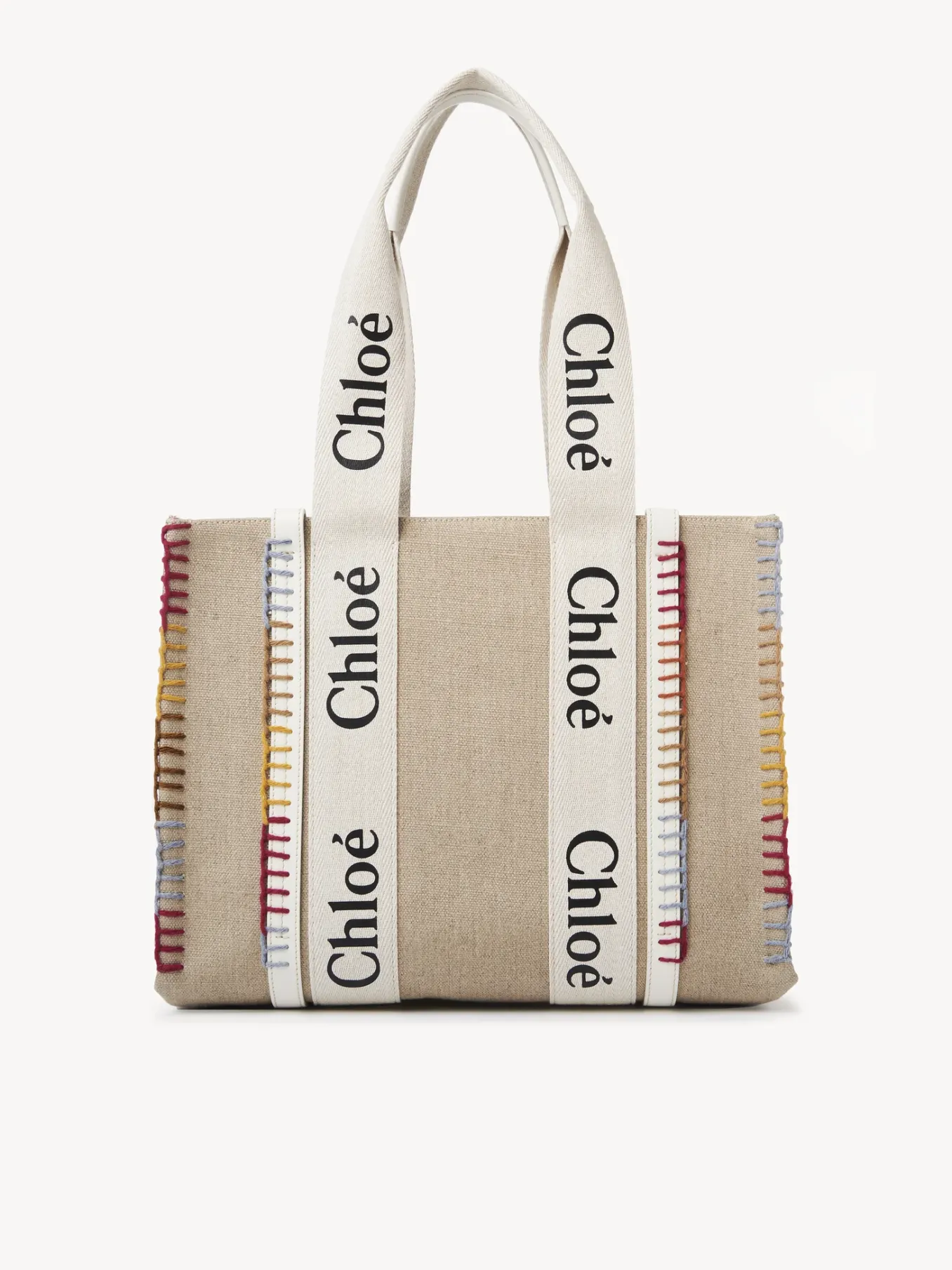 Women Chloé Medium Woody Tote Bag