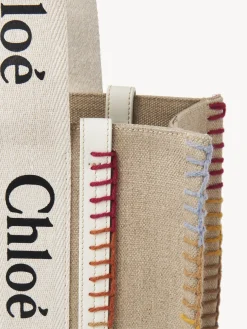 Women Chloé Medium Woody Tote Bag