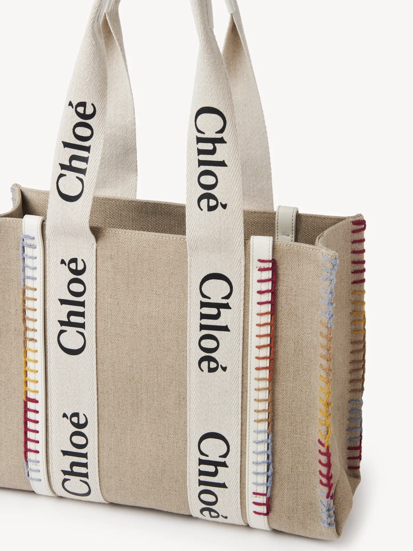 Women Chloé Medium Woody Tote Bag
