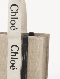 Women Chloé Medium Woody Tote Bag
