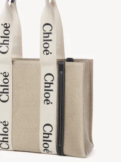 Women Chloé Medium Woody Tote Bag