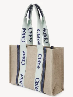 Women Chloé Medium Woody Tote Bag