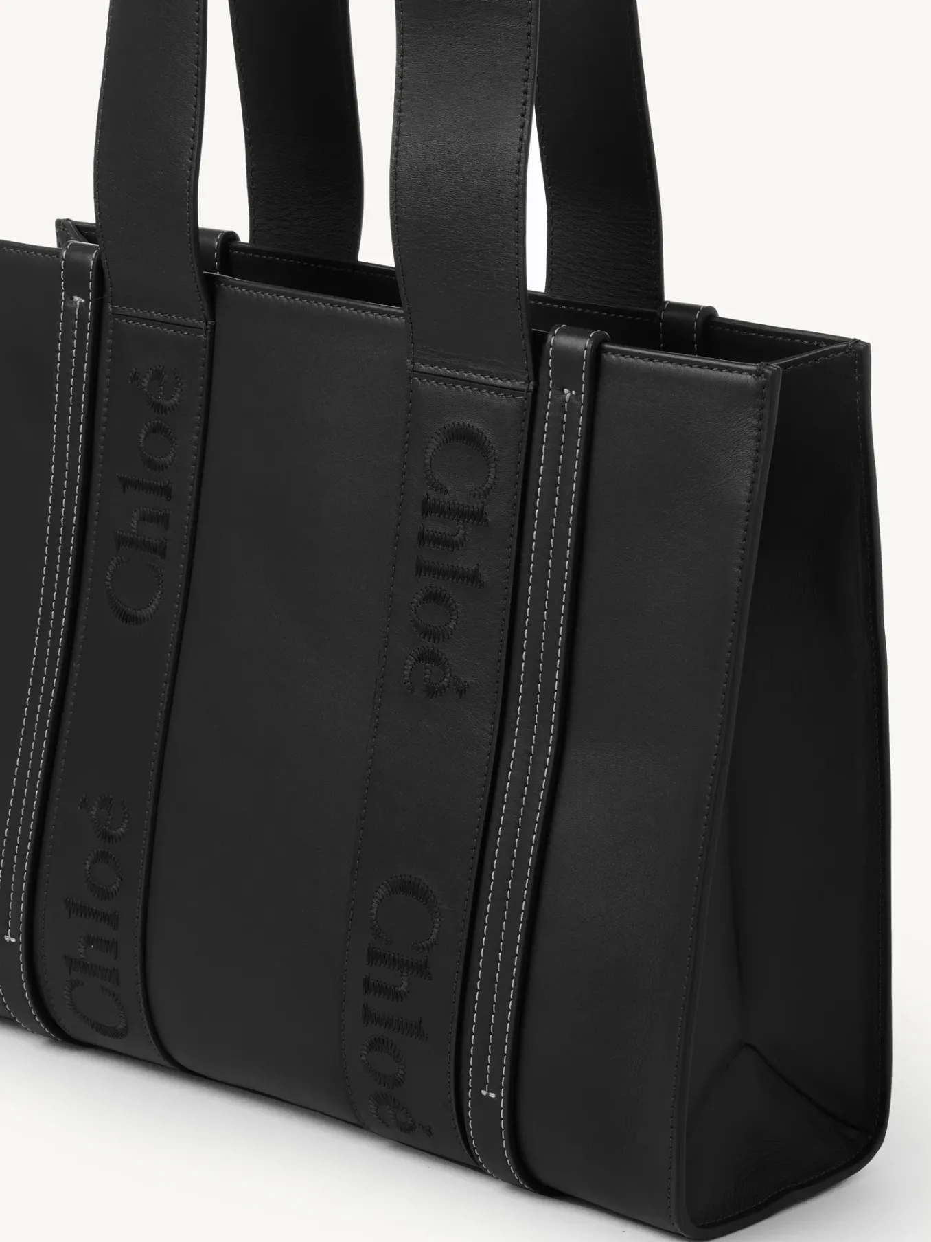 Women Chloé Medium Woody Tote Bag
