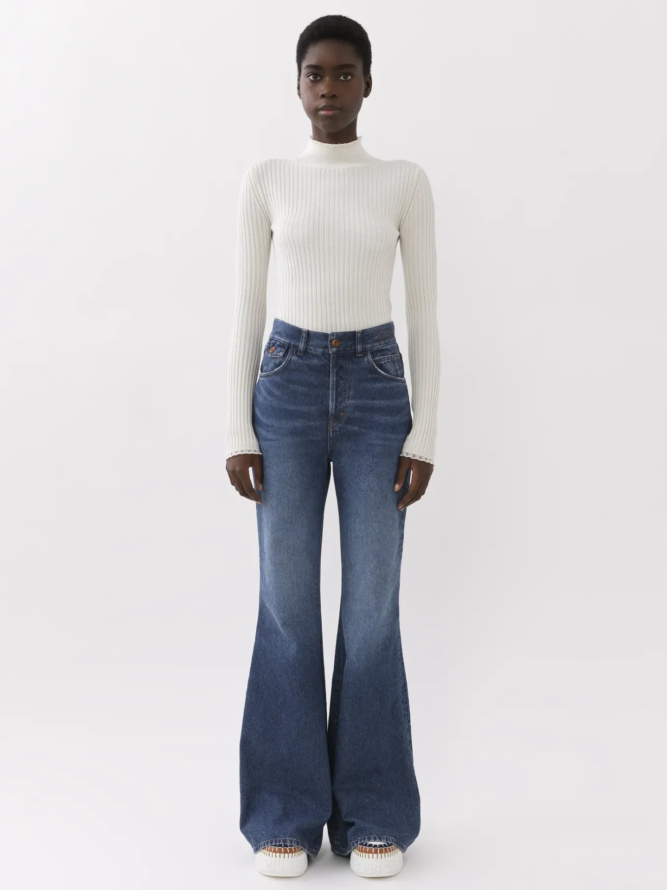 Women Chloé Merapi Flared Jeans