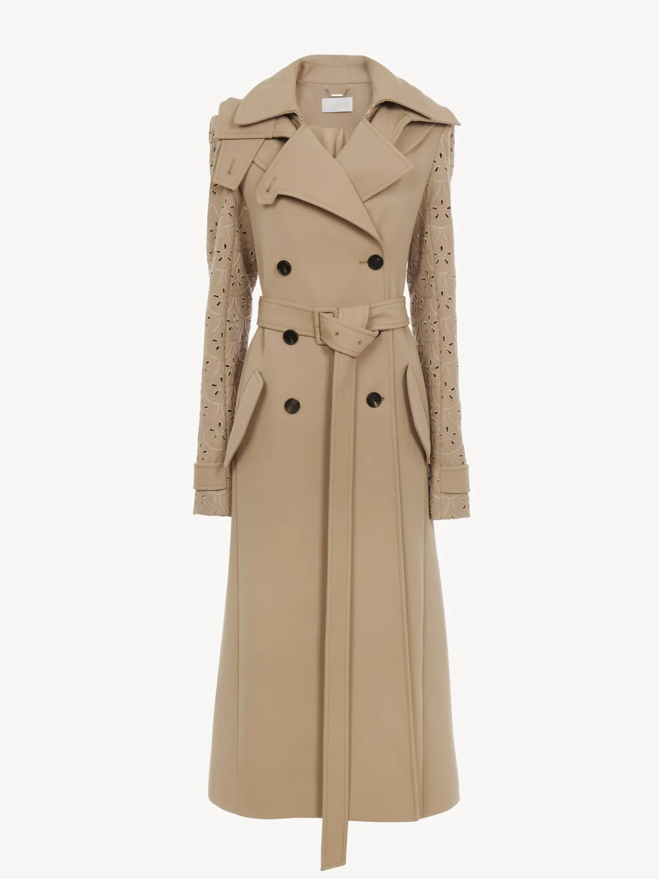 Women Chloé Midi Trench Coat