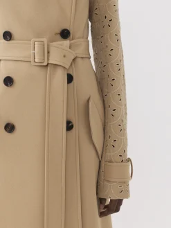Women Chloé Midi Trench Coat