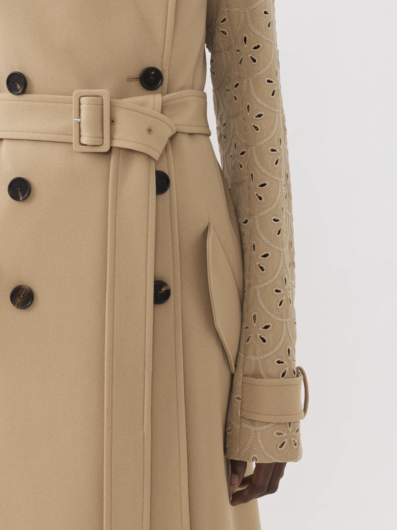 Women Chloé Midi Trench Coat