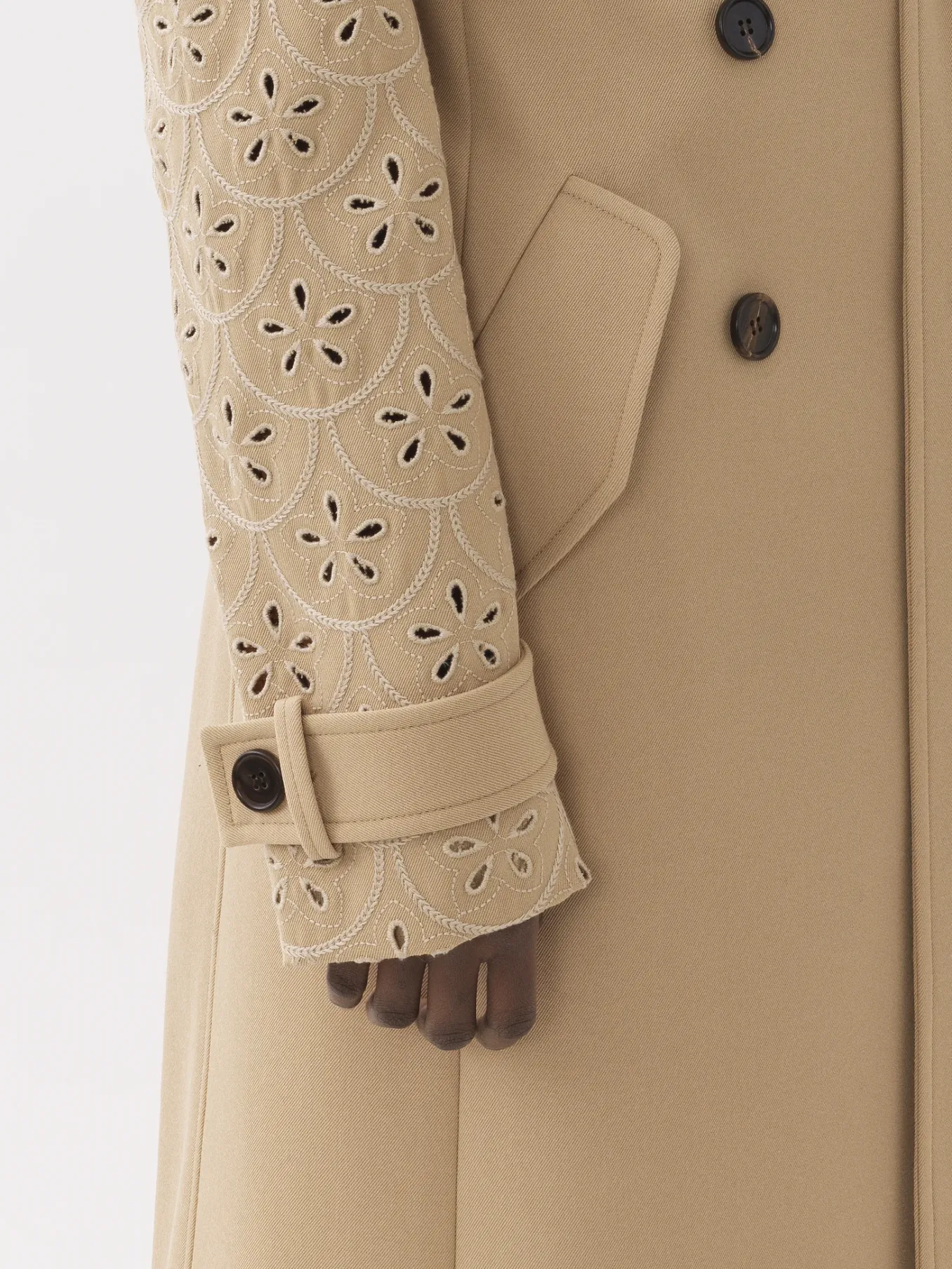 Women Chloé Midi Trench Coat