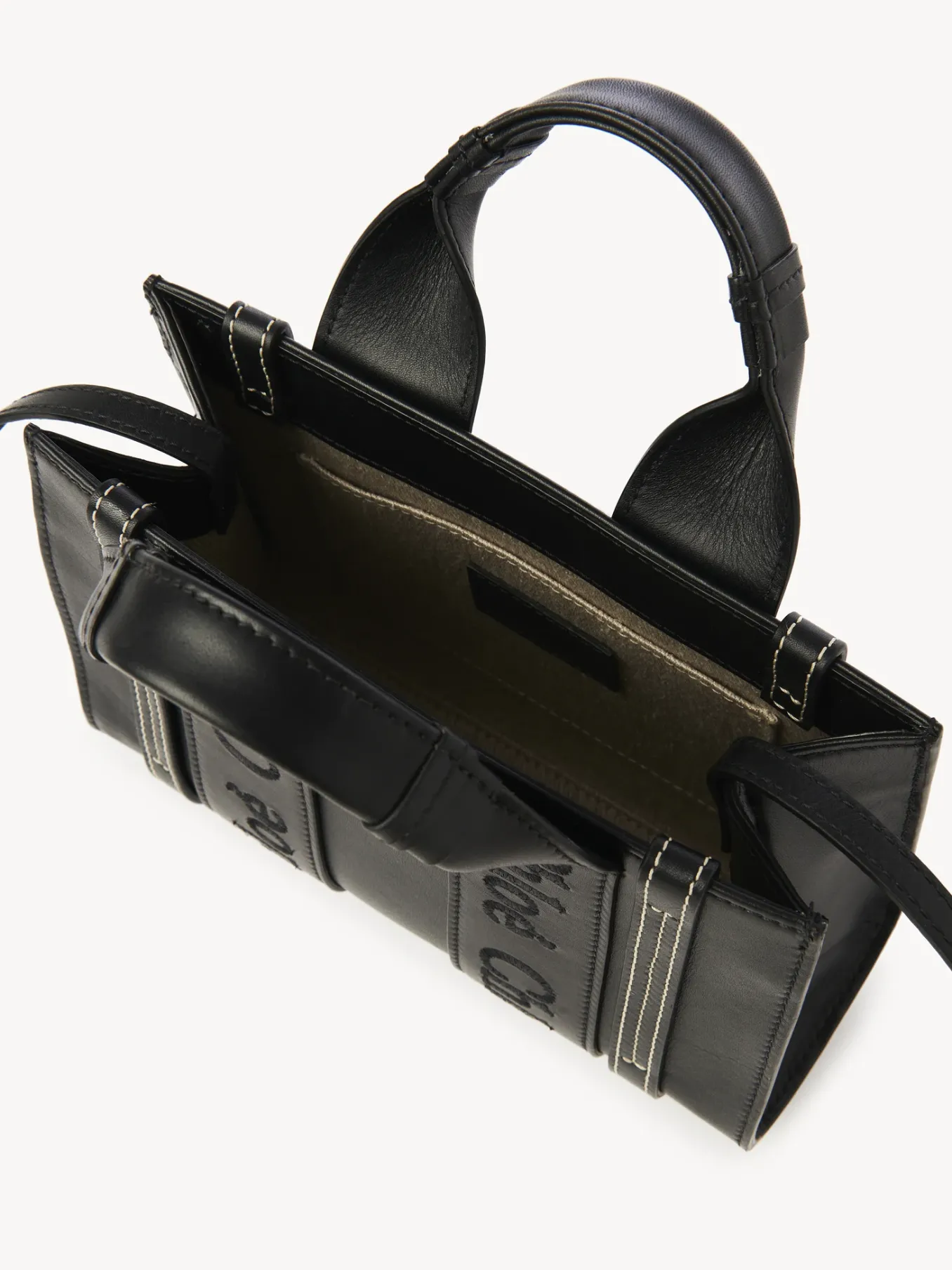 Women Chloé Mini Woody Tote Bag