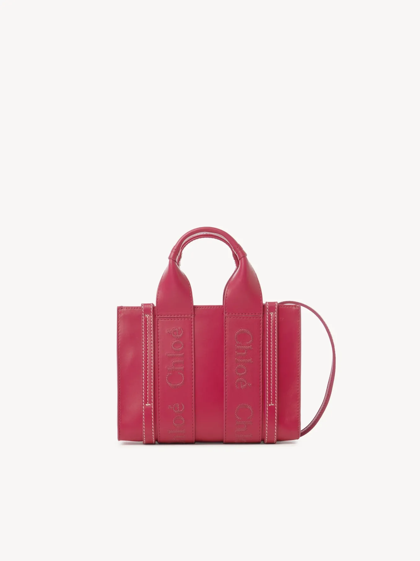 Women Chloé Mini Woody Tote Bag