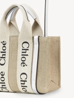 Women Chloé Mini Woody Tote Bag