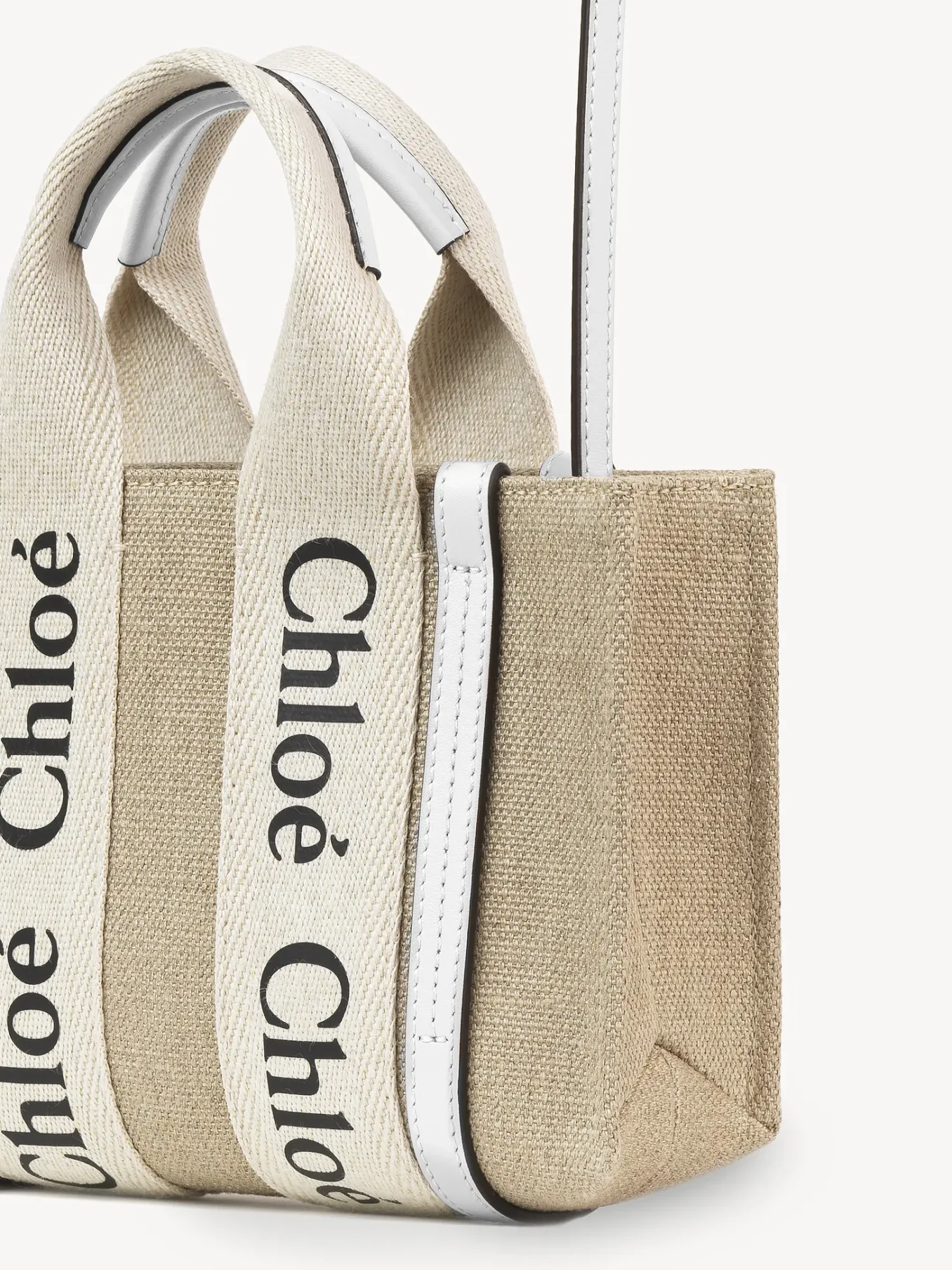 Women Chloé Mini Woody Tote Bag