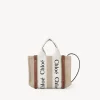 Women Chloé Mini Woody Tote Bag